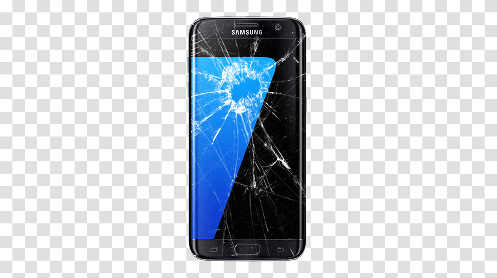 Samsung Galaxy Edge Broken, Mobile Phone, Electronics, Cell Phone, Iphone Transparent Png