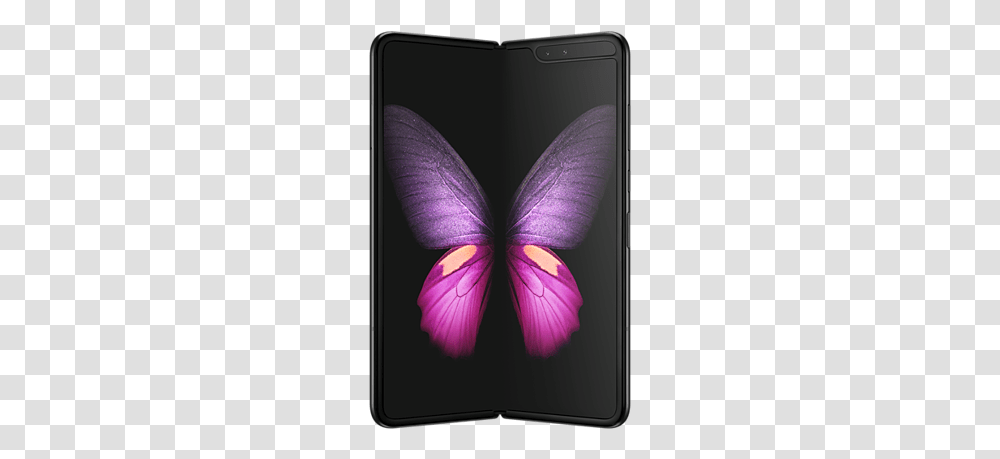 Samsung Galaxy Fold Silver, Purple, Plant, Flower, Blossom Transparent Png