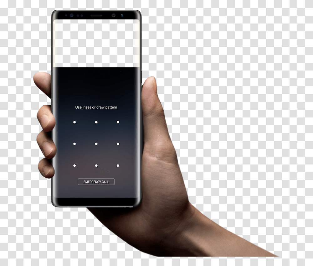 Samsung Galaxy Note 8 Holding Samsung Note, Mobile Phone, Electronics, Cell Phone, Person Transparent Png