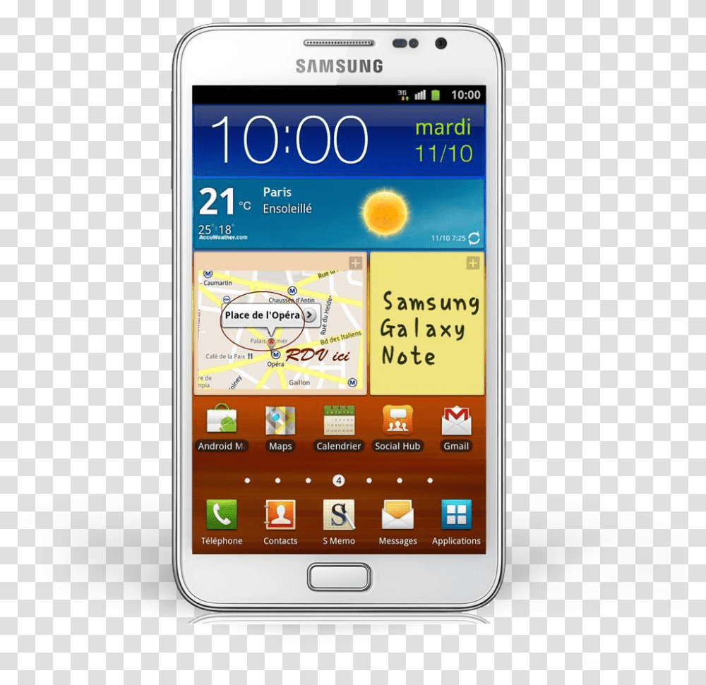 Samsung Galaxy Note, Mobile Phone, Electronics, Cell Phone, GPS Transparent Png