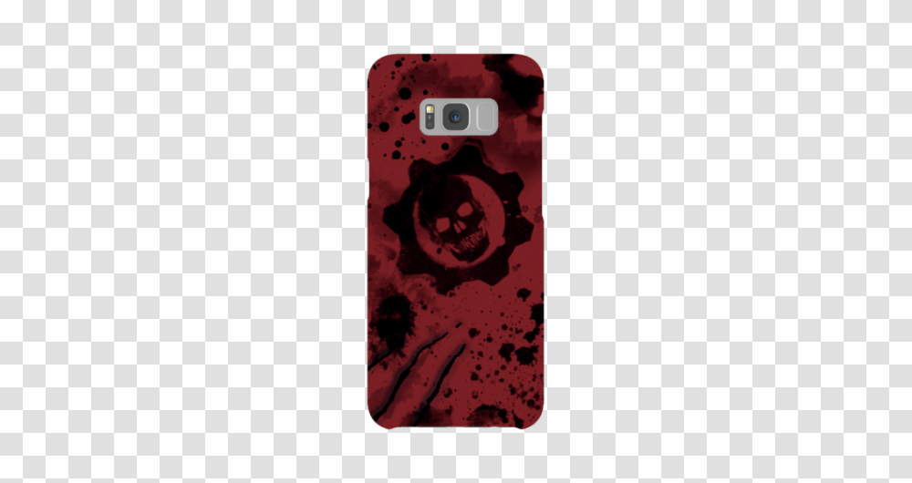 Samsung Galaxy Plus Snap Case In Gloss Gears Of War Crimson, Phone, Electronics, Mobile Phone, Cell Phone Transparent Png