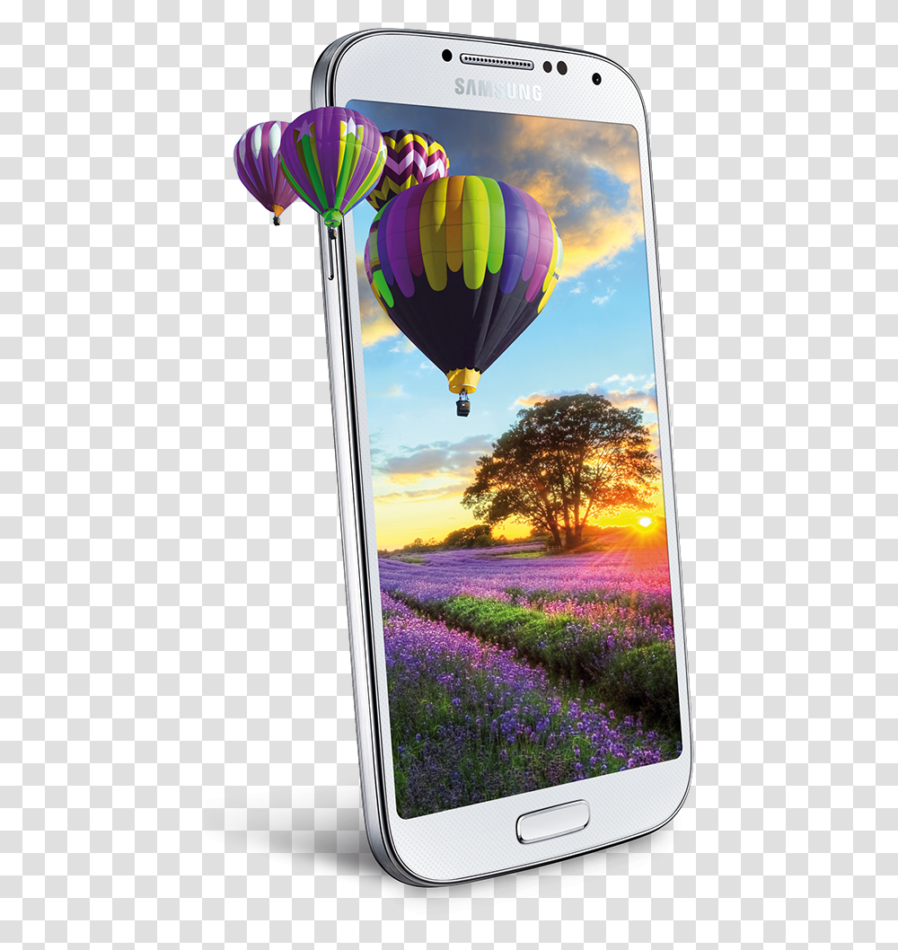Samsung Galaxy S4s Launch Beautiful Hot Air Balloon Scenery, Mobile Phone, Electronics, Cell Phone, Aircraft Transparent Png