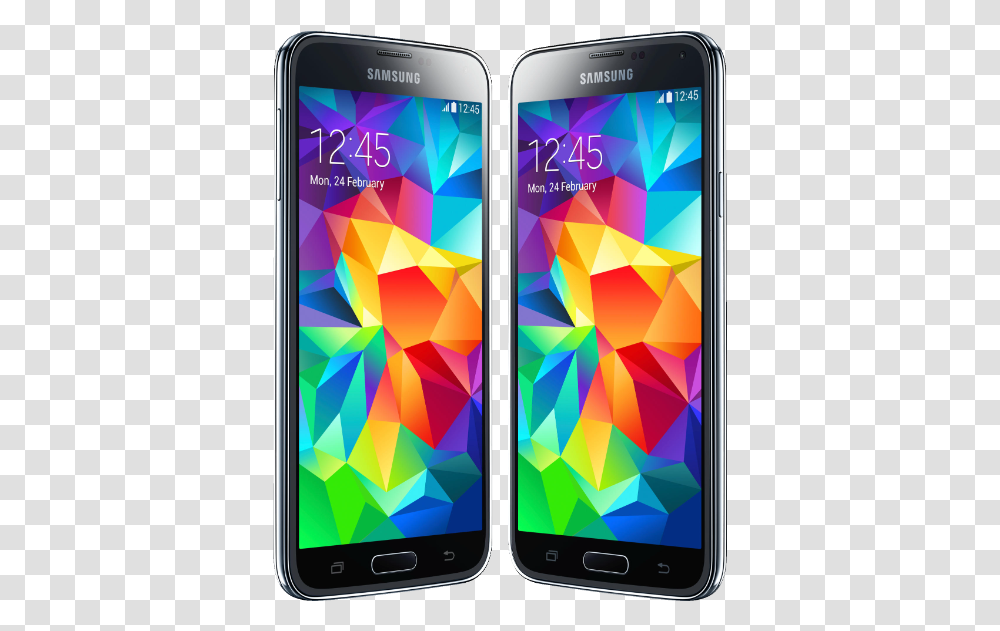 Samsung Galaxy S5 Azul, Mobile Phone, Electronics, Cell Phone Transparent Png