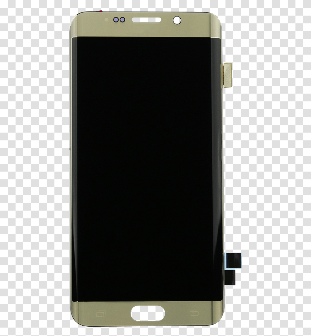 Samsung Galaxy S6 Edge Gold Platinum Display Assembly Mobile Display Repair, Mobile Phone, Electronics, Cell Phone, Screen Transparent Png