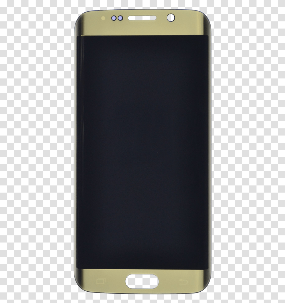 Samsung Galaxy S6 Edge Gold Platinum Display Assembly Smartphone, Mobile Phone, Electronics, Appliance, File Binder Transparent Png