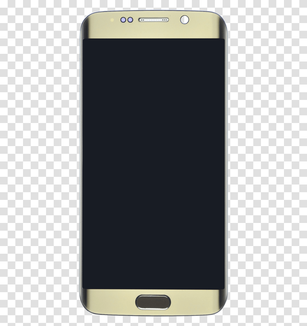 Samsung Galaxy S6 Edge Gold Platinum Display Assembly White Iphone Mockup, Mobile Phone, Electronics, Cell Phone, Screen Transparent Png