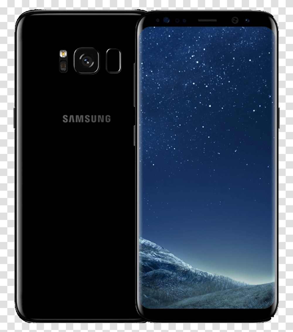 Samsung Galaxy S8 2018 Black, Mobile Phone, Electronics, Cell Phone, Outdoors Transparent Png