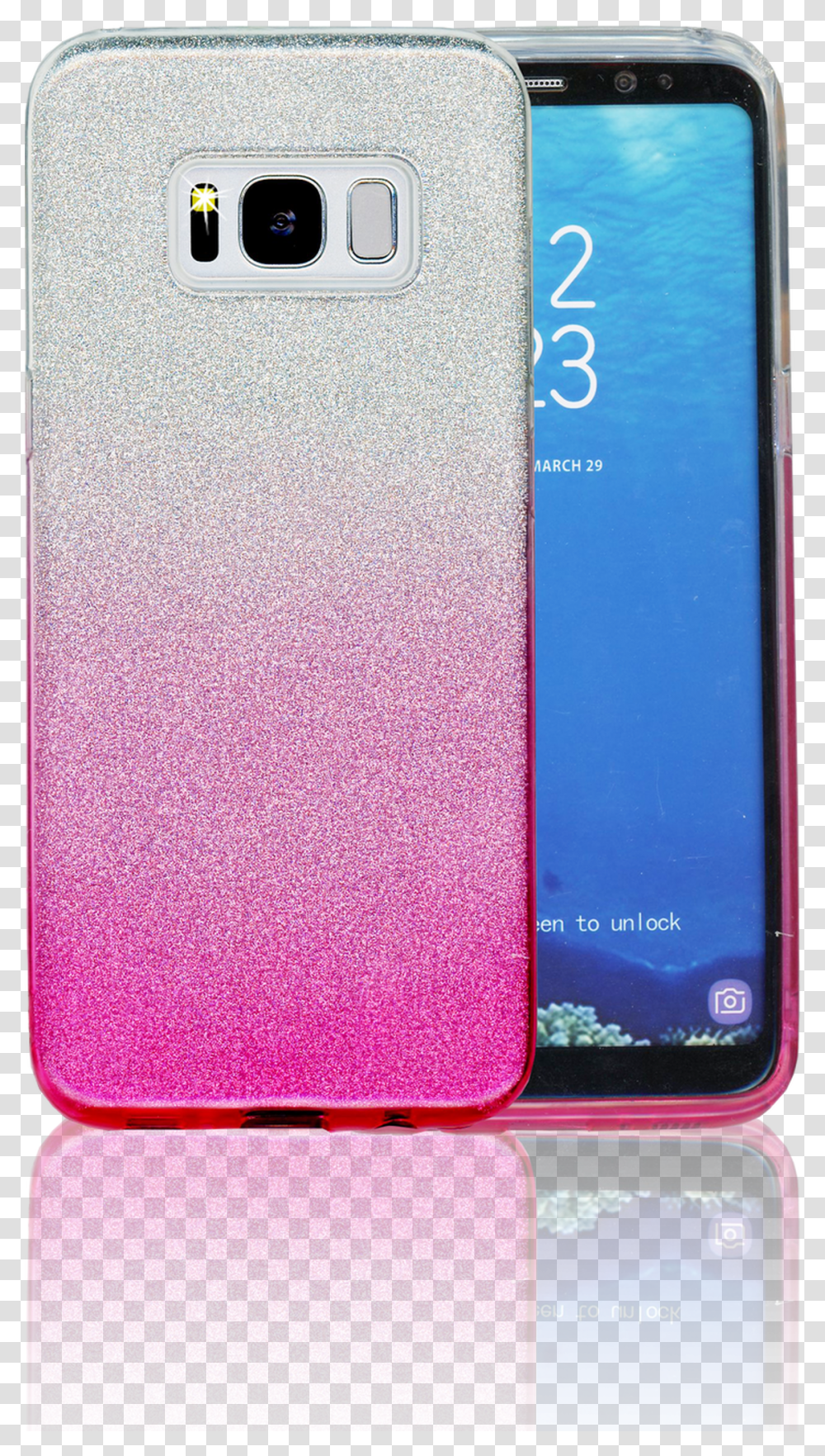 Samsung Galaxy S8 Mm Glitter Hybrid Pink Samsung Galaxy, Mobile Phone, Electronics, Cell Phone, Light Transparent Png