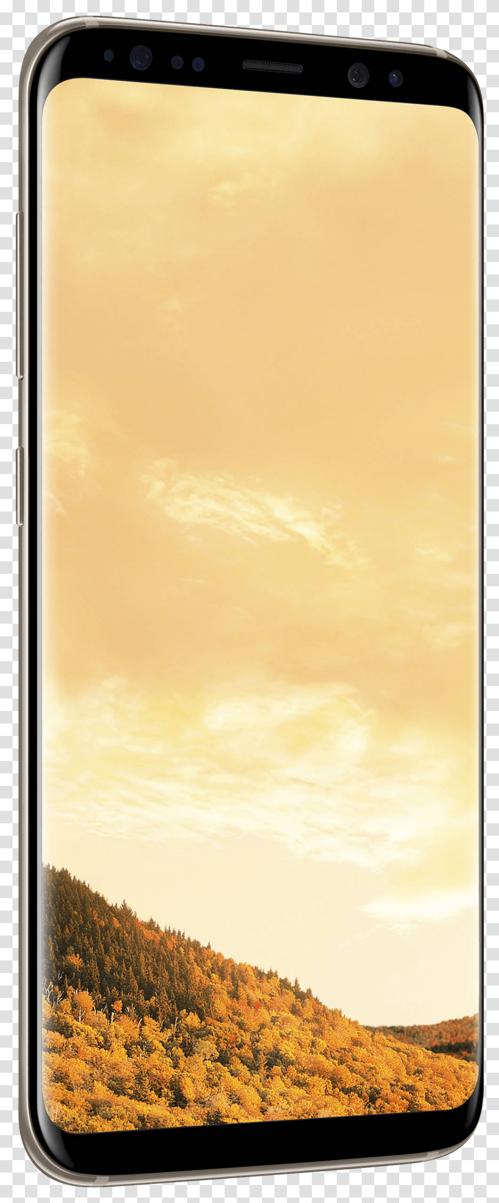 Samsung Galaxy S8 Photo Samsung Galaxy S8 Gold, Mobile Phone, Electronics, Cell Phone, Outdoors Transparent Png