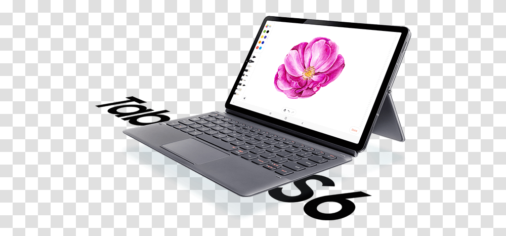 Samsung Galaxy Tab S6 Samsung Galaxy Tab S6 Keyboard, Pc, Computer, Electronics, Laptop Transparent Png