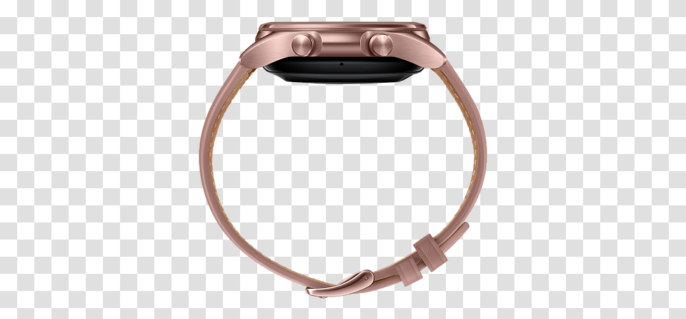 Samsung Galaxy Watch 3 Sm R850 41mm Mystic Bronze Galaxy Watch 3 41mm Side, Bracelet, Jewelry, Accessories, Accessory Transparent Png