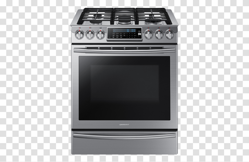 Samsung Gas Range, Oven, Appliance, Stove, Microwave Transparent Png