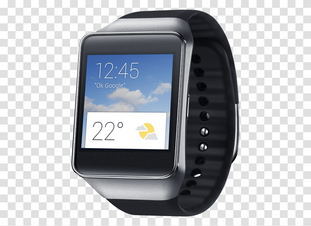 Samsung Gear Live Vs Sony Smartwatch 3 Android Smart Watch, Mobile Phone, Electronics, Cell Phone, Wristwatch Transparent Png