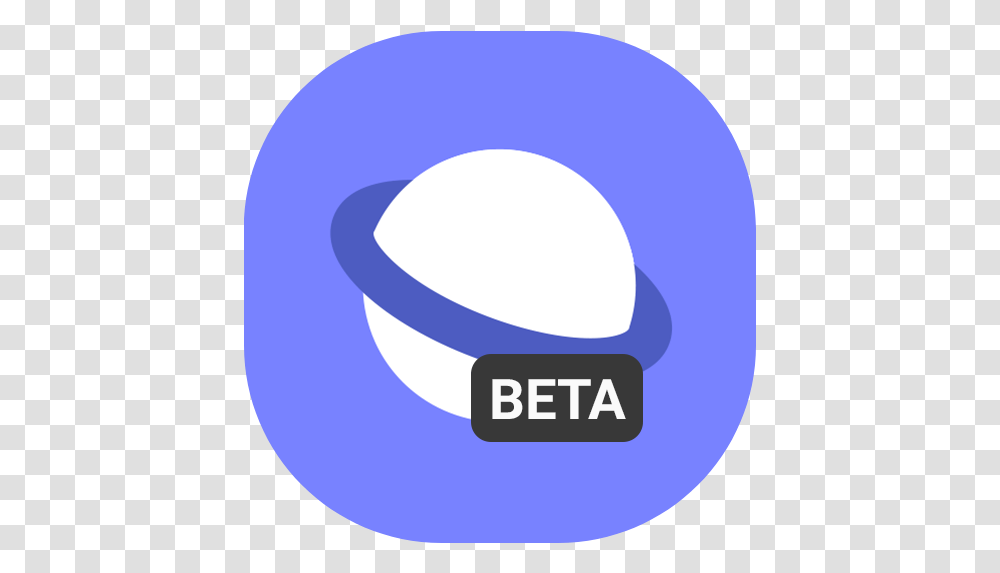 Samsung Internet Beta Browser Logo Troyes Fc, Text, Number, Symbol, Word Transparent Png