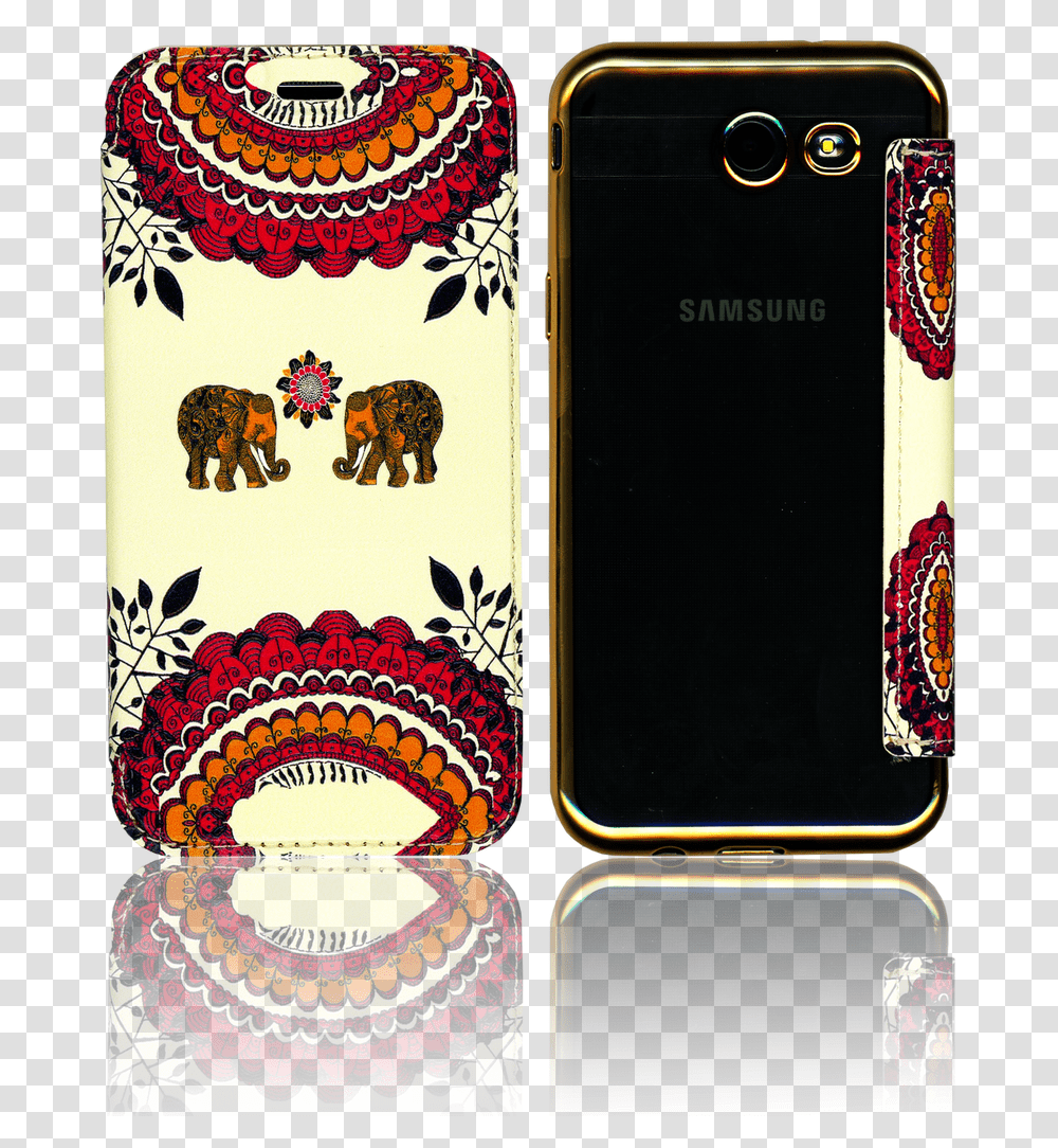 Samsung J3 Emerge Mm Clear Design Diary Wallet Pink Mobile Phone, Floral Design, Pattern Transparent Png