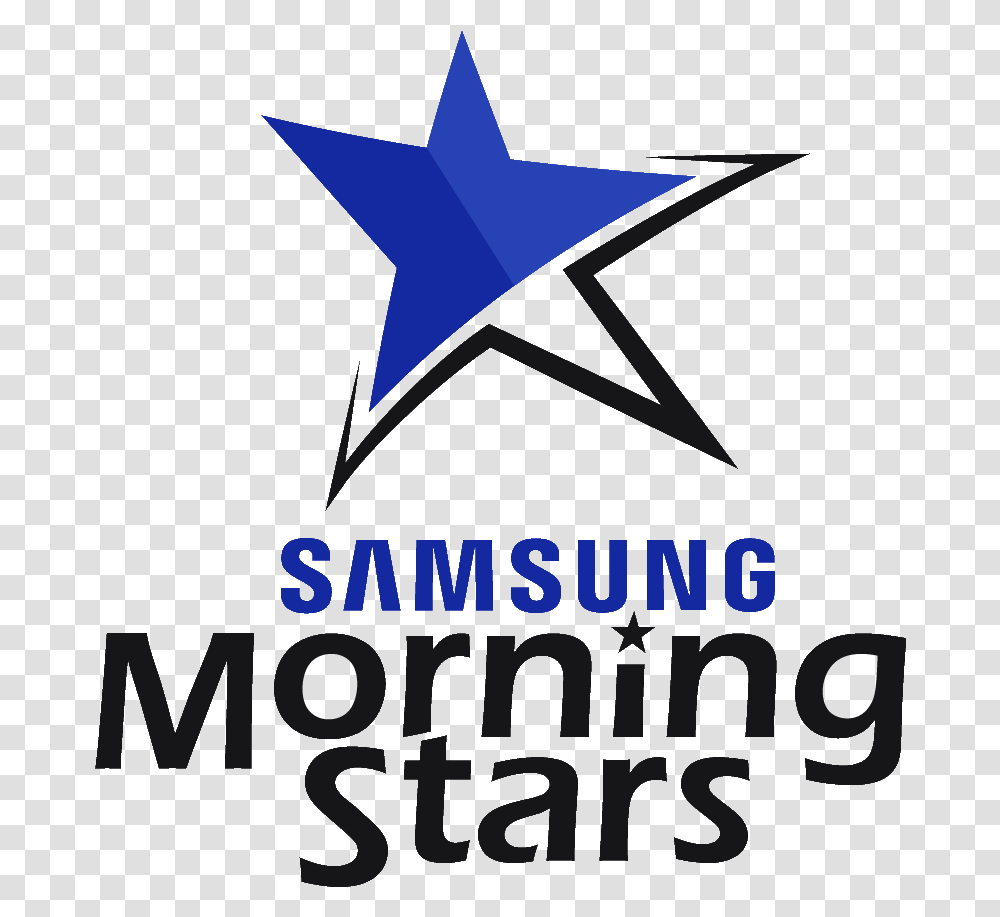 Samsung Morning Stars Logo, Star Symbol, Poster, Advertisement Transparent Png