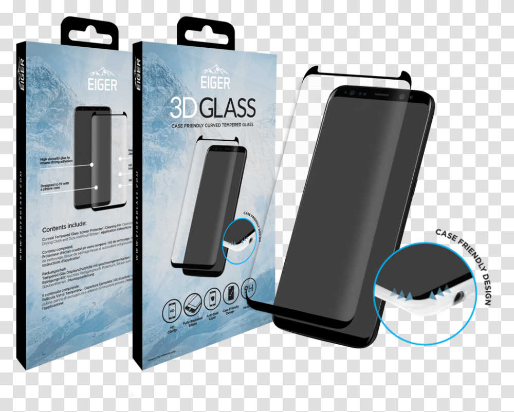 Samsung S8 3d Glass, Mobile Phone, Electronics, Cell Phone, Ipod Transparent Png