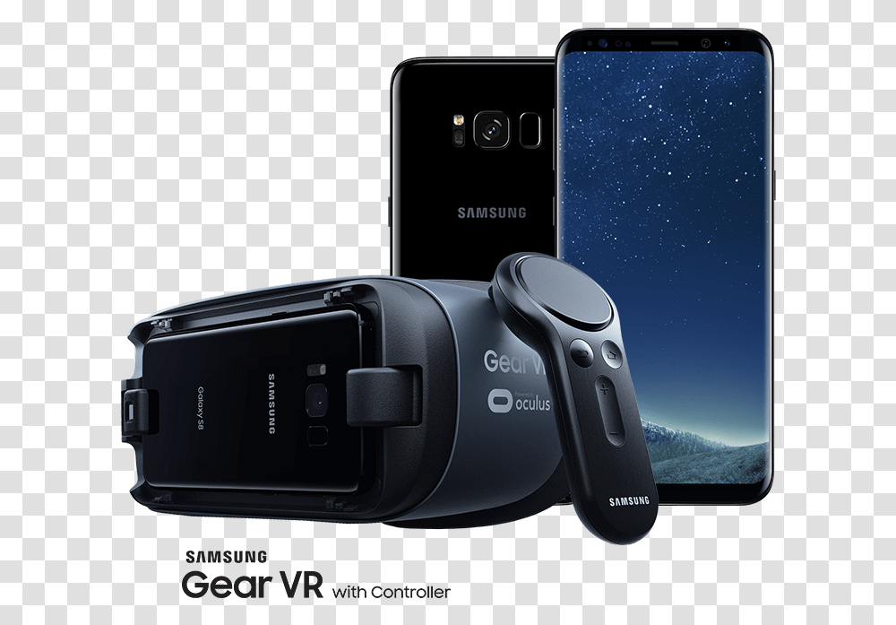 Samsung S8 Gear Vr, Electronics, Camera, Mobile Phone, Cell Phone Transparent Png