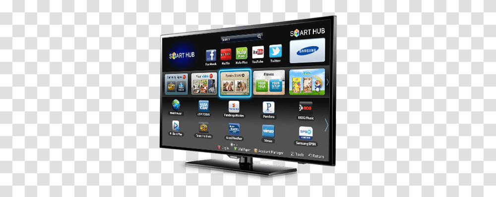 Samsung Smart Tv 1 Image Smart Tv Samsung 2012, Monitor, Screen, Electronics, Display Transparent Png