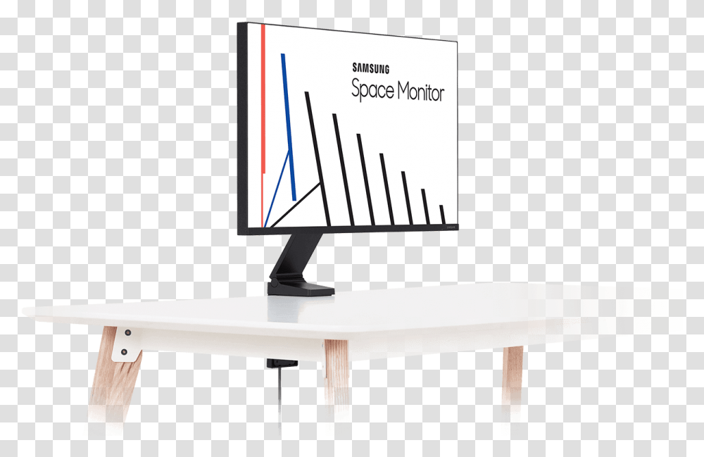Samsung Space Space Monitor, Furniture, Table, Desk, Computer Transparent Png