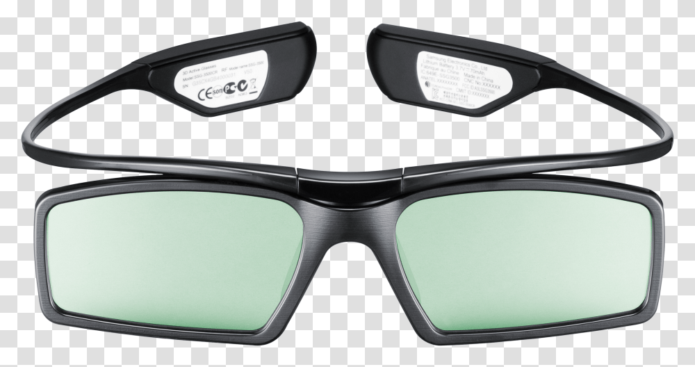 Samsung Ssg 3550cr 3d Tv Glasses Usb Charging Samsung Uk, Accessories, Accessory, Sunglasses, Goggles Transparent Png