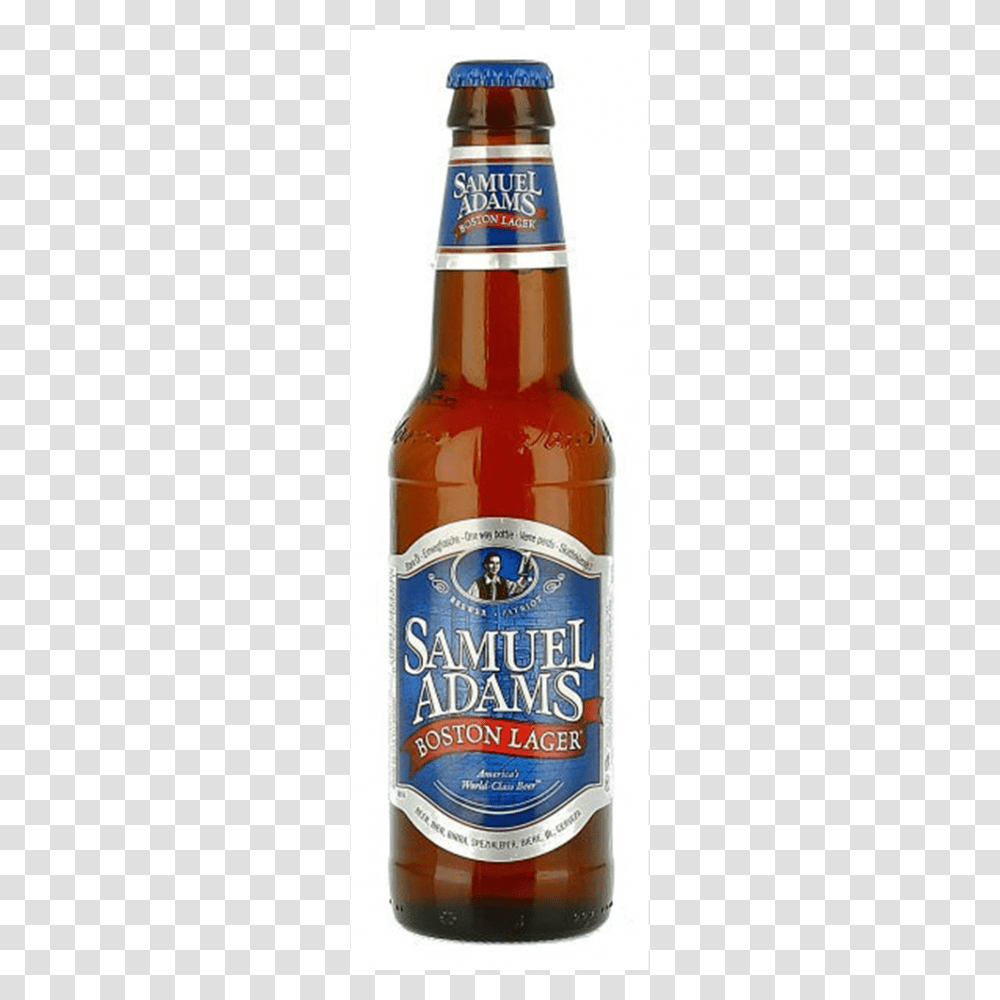 Samuel Adams Boston Lager, Beer, Alcohol, Beverage, Drink Transparent Png