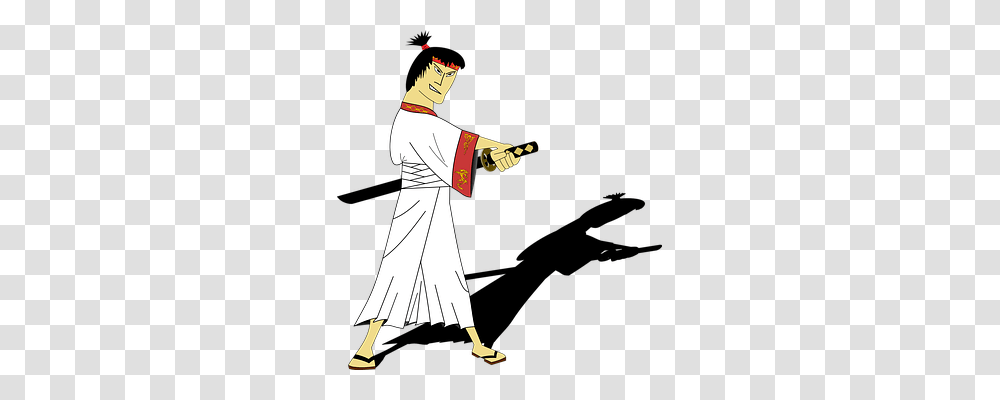 Samurai Person, Duel, Kneeling, Pirate Transparent Png