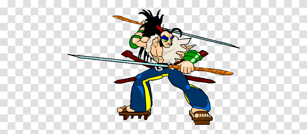 Samurai Animated Picture 1169520 Sword Fight Gif, Person, Human, Duel, People Transparent Png