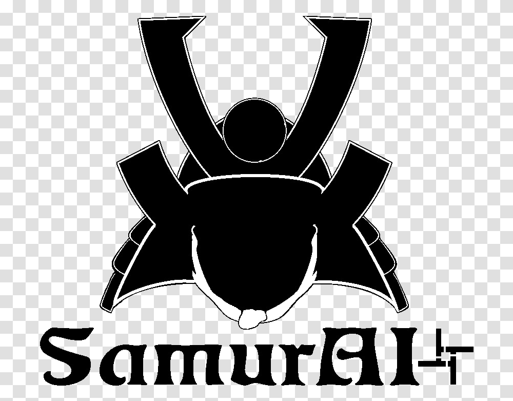Samurai Boab Samurai Logo, Stencil, Trademark, Emblem Transparent Png