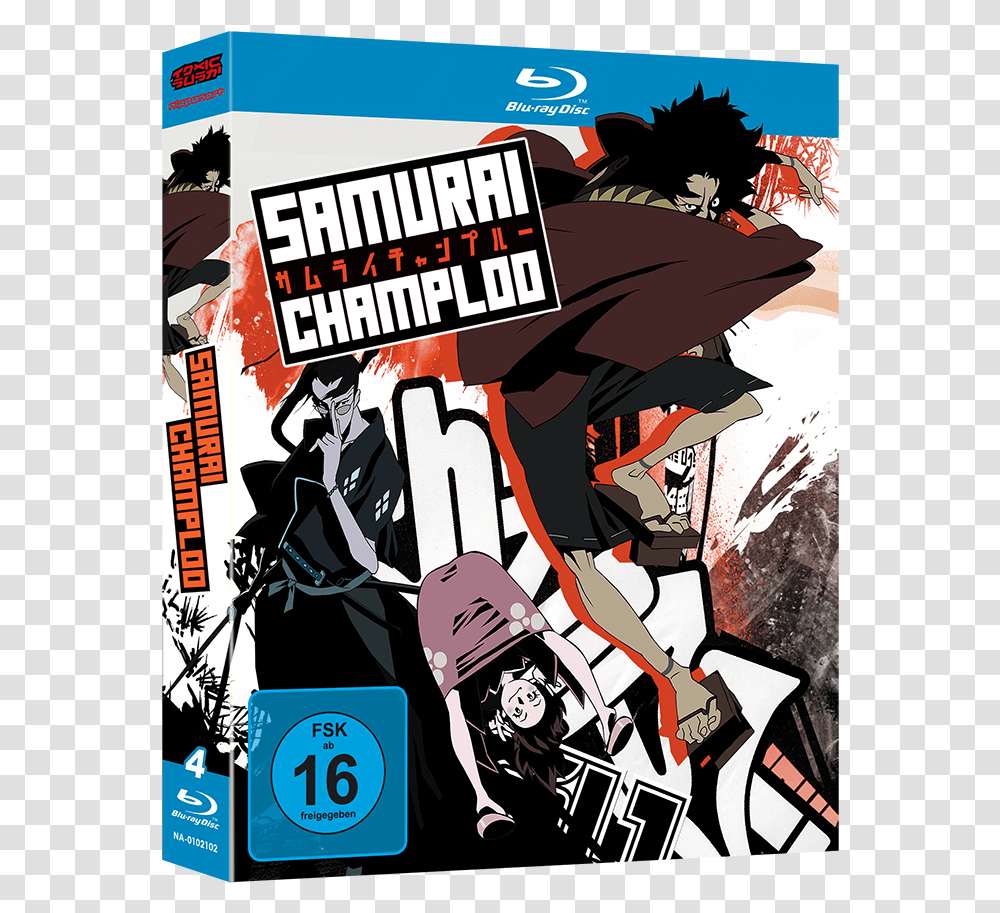 Samurai Champloo, Poster, Advertisement, Comics, Book Transparent Png