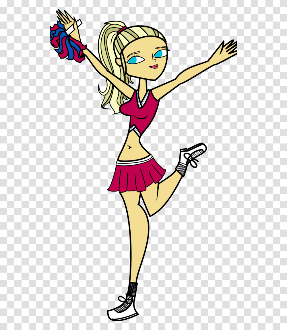 Samurai Clipart Animated Cartoon Cheerleader Real, Dance Pose, Leisure Activities, Person, Girl Transparent Png