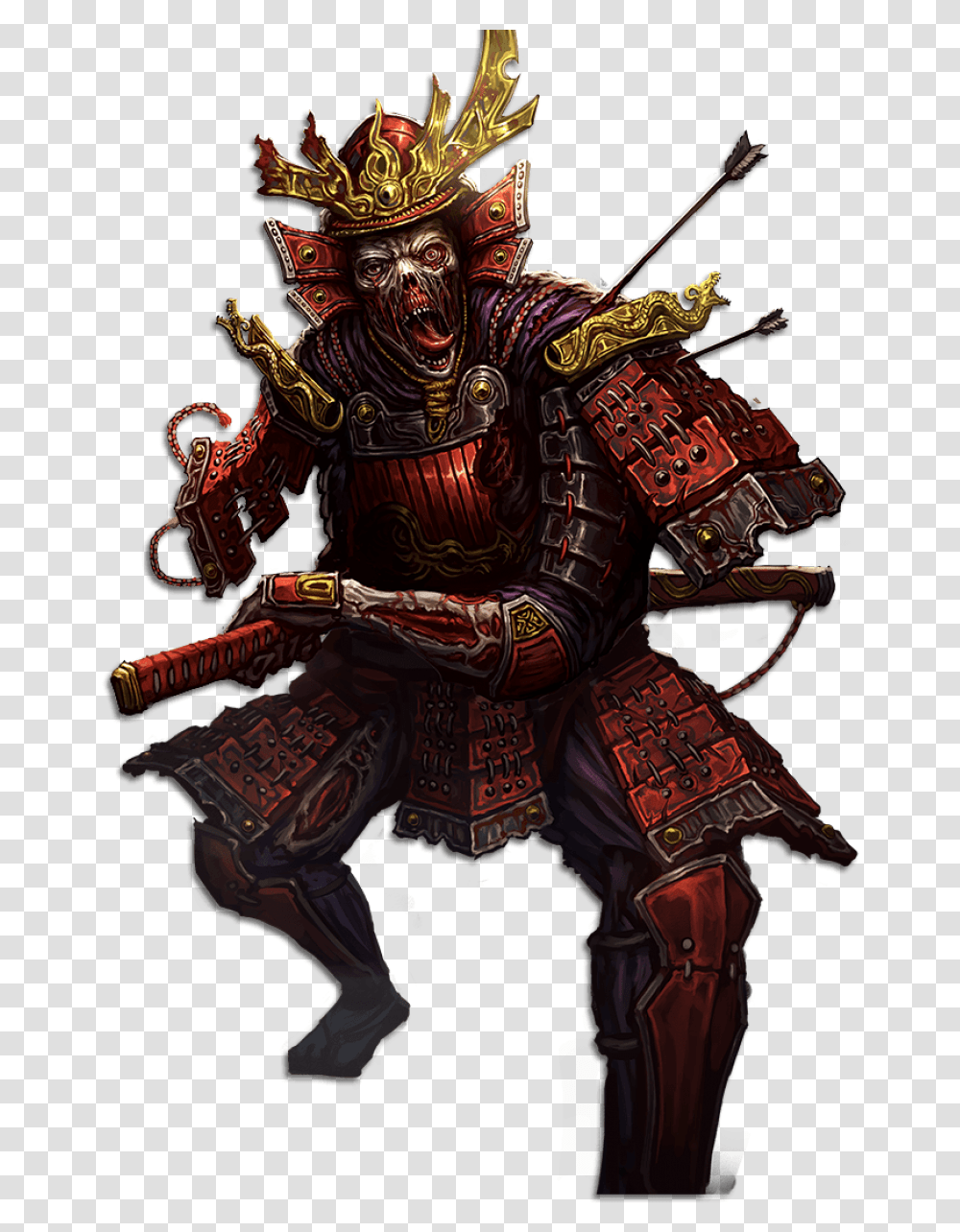 Samurai General Samurai Daimyo, Person, Human, Knight Transparent Png
