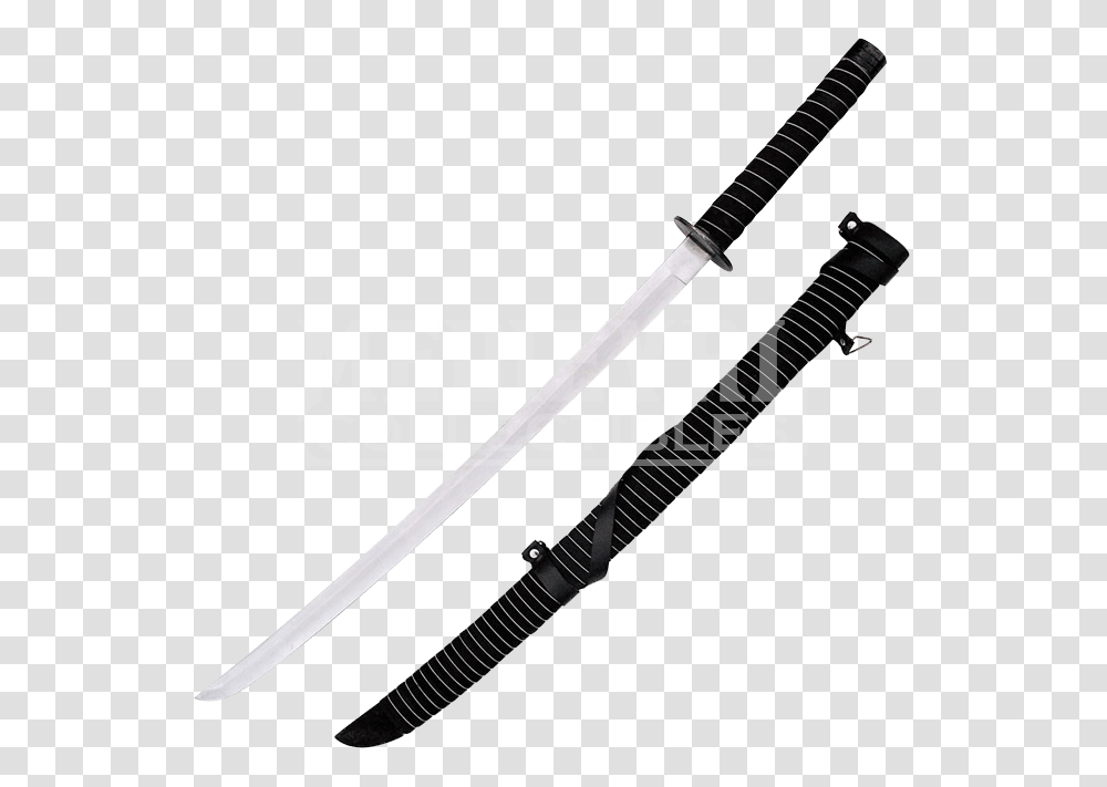 Samurai Katana With Sheath, Sword, Blade, Weapon, Weaponry Transparent Png