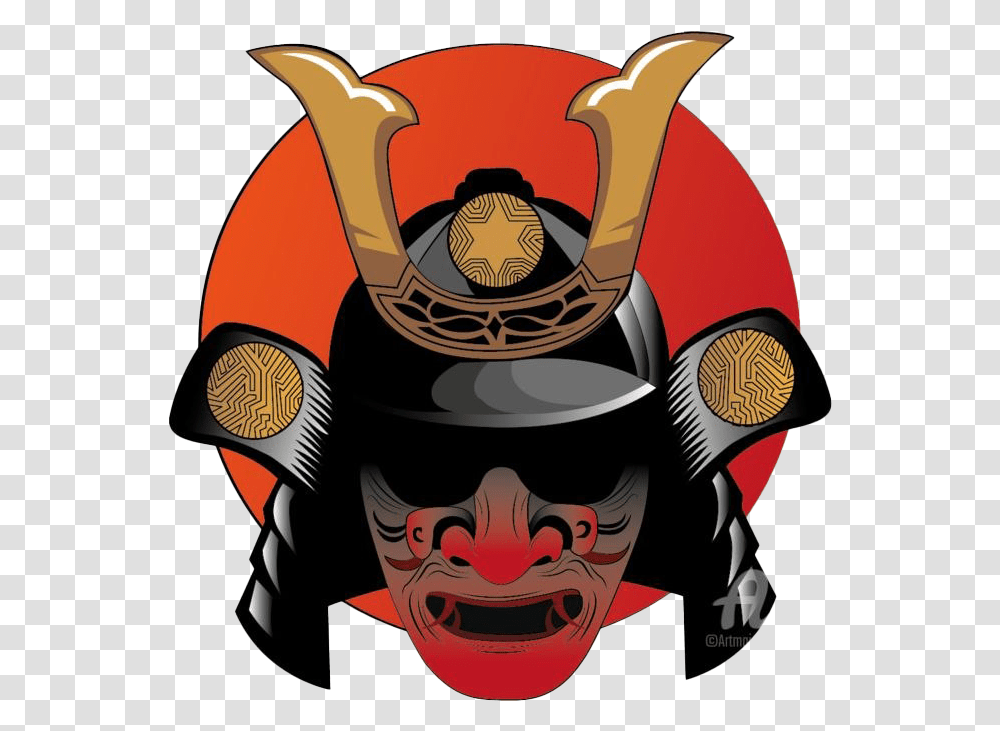 Samurai Logo Samurai Masked Logo, Costume Transparent Png