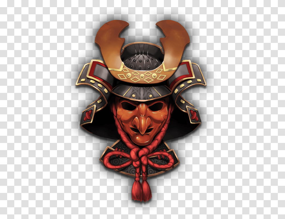 Samurai, Person, Human, Helmet Transparent Png