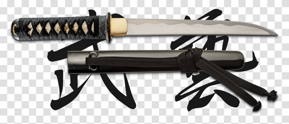 Samurai Tanto Tant, Gun, Weapon, Furniture, Stick Transparent Png