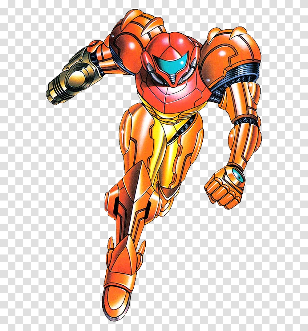 Samus Aran Super Metroid, Robot, Statue Transparent Png