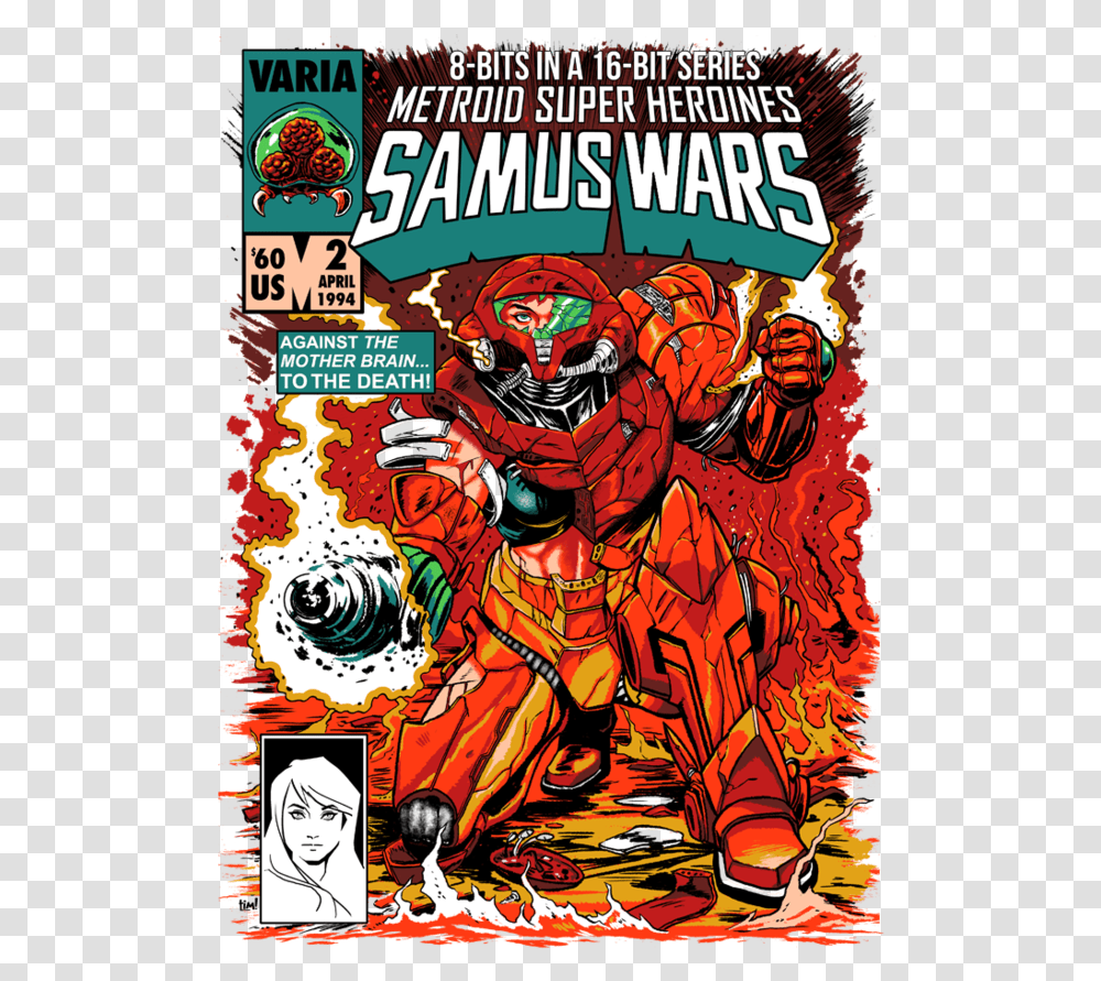 Samus Wars, Poster, Advertisement, Person Transparent Png