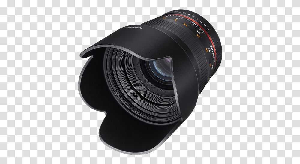 Samyang Optics Samyang Optics, Camera Lens, Electronics, Helmet, Clothing Transparent Png