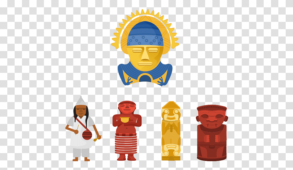 San Agustin Colombia Vector, Person, People Transparent Png