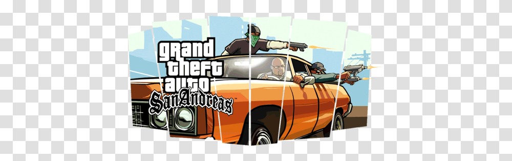 San Andreas Grand Theft Auto San Andreas, Person, Human, Fire Truck, Vehicle Transparent Png