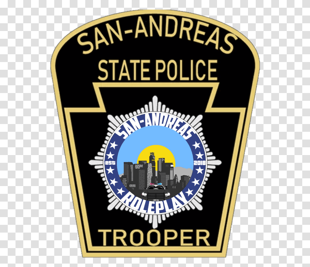 San Andreas State Police Gendarmerie Nationale, Building, Text, Logo, Symbol Transparent Png