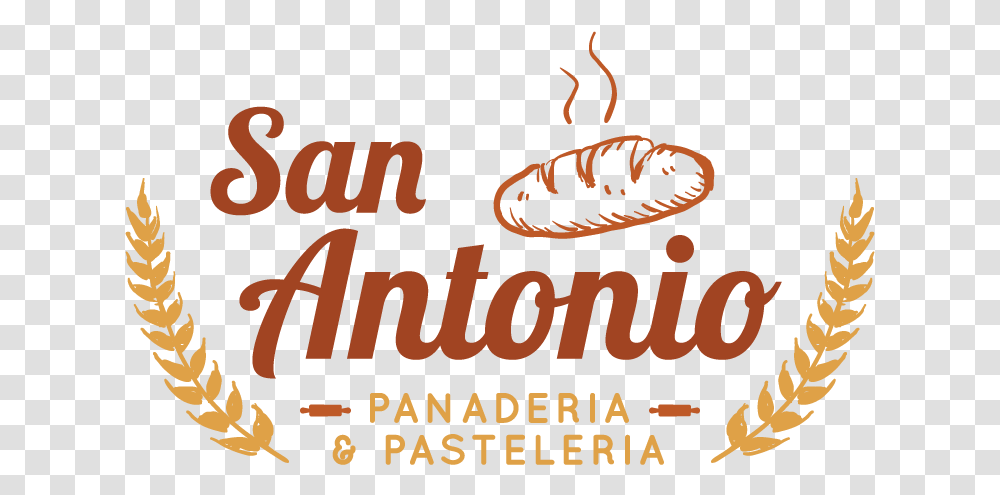 San Antonio Bakery Logo Right2 Illustration, Label, Alphabet, Poster Transparent Png