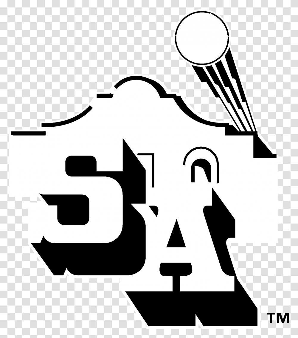 San Antonio Missions Logo Black And White San Antonio Missions Logo, Number Transparent Png