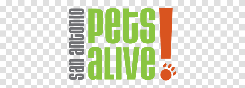 San Antonio Pets Alive Charity Logo Graphic Design, Text, Word, Vegetation, Plant Transparent Png