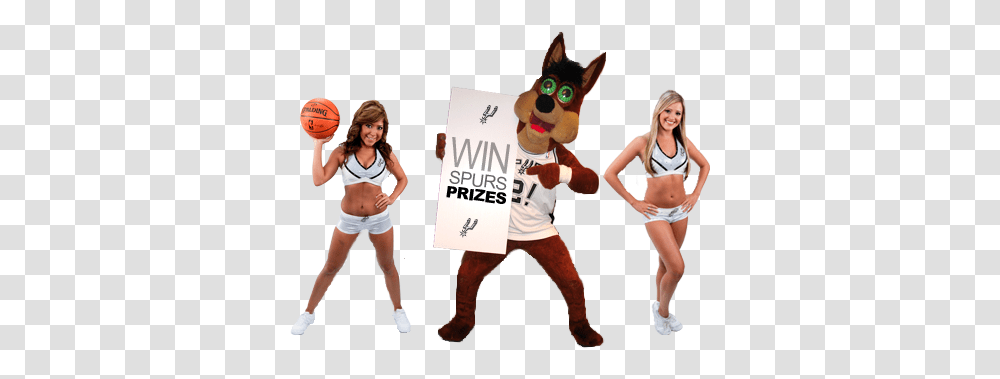 San Antonio Spurs Coyote Pn San Antonio Spurs, Person, Human, Mascot, Clothing Transparent Png