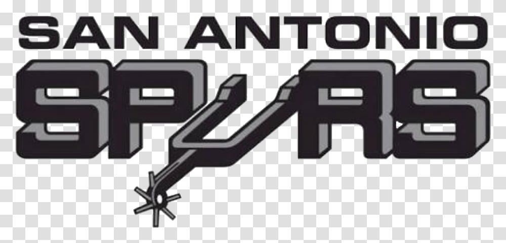 San Antonio Spurs San Antonio Spurs Aba Logo, Gun, Weapon, Weaponry, Wrench Transparent Png