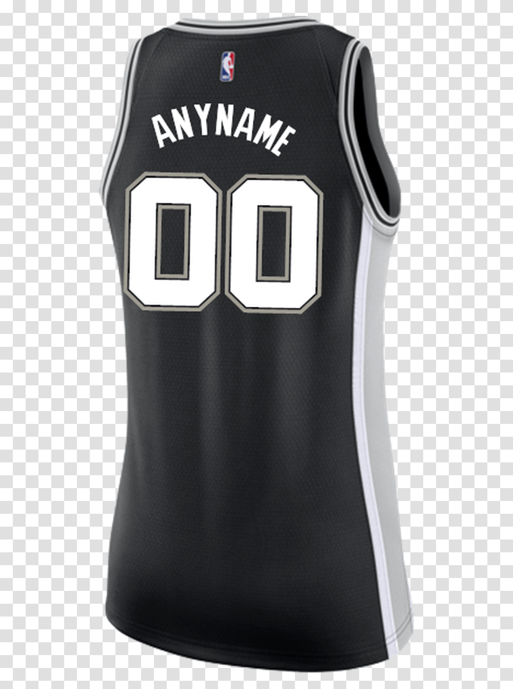 San Antonio Spurs Women's Nike Custom Personalized Icon Swingman Jersey Sleeveless, Clothing, Apparel, Gas Pump, Machine Transparent Png