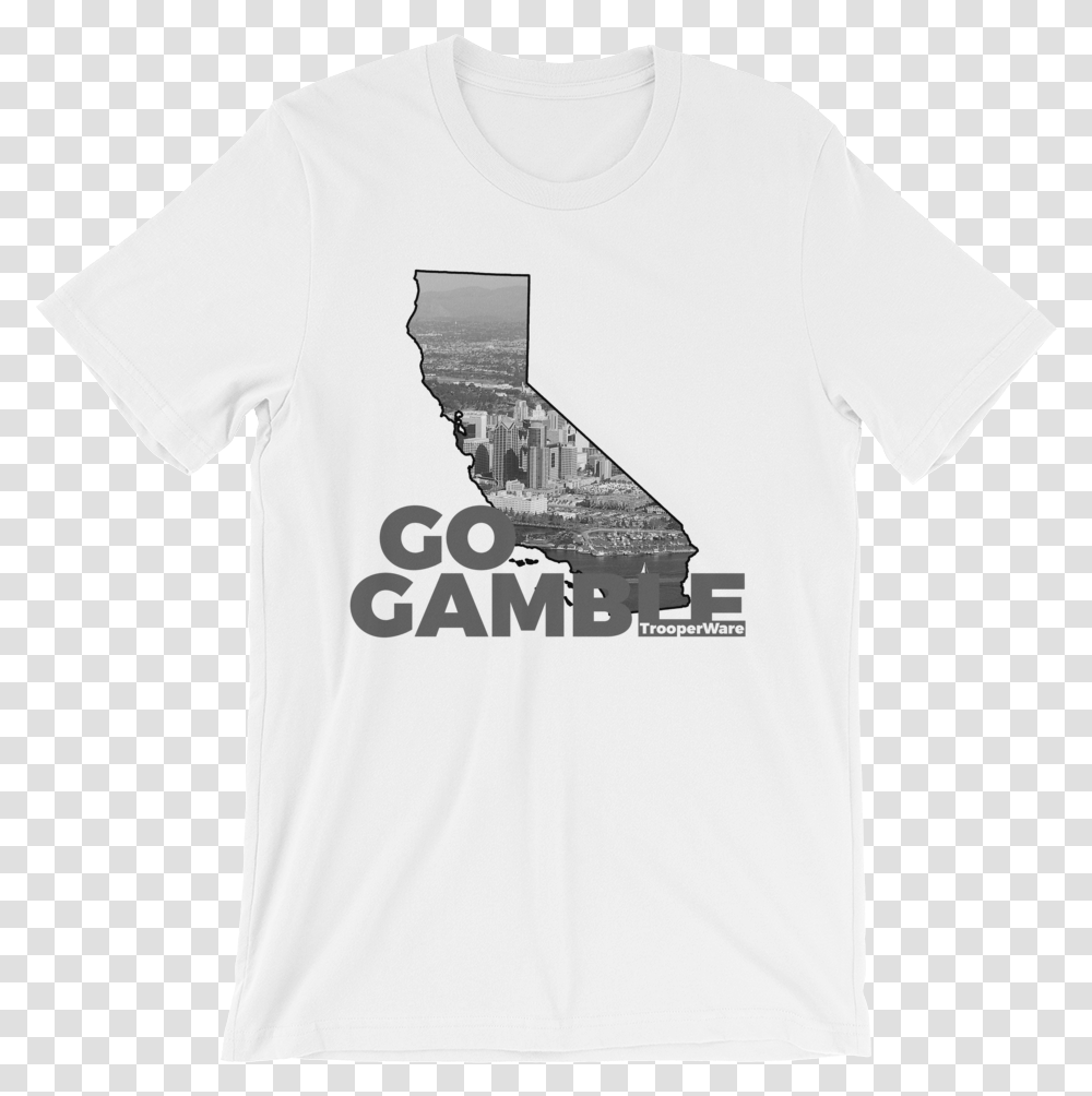 San Diego Ca Go Gamble T Shirt Piano, Apparel, T-Shirt Transparent Png