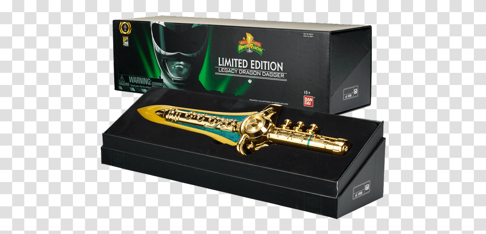 San Diego Comic Con Exclusives Are Mighty Morphin Legacy Dragon Dagger Sdcc, Weapon, Weaponry, Knife, Blade Transparent Png